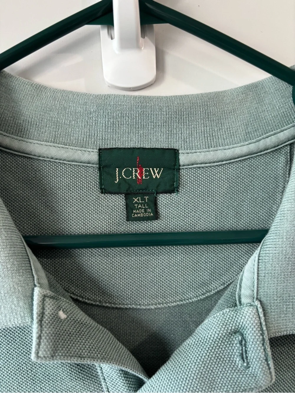 J. Crew Men’s Polo in Sage Green